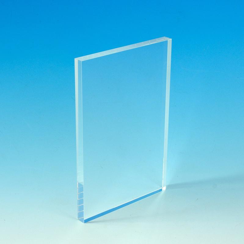 Perspex® clear cast acrylic blocks with polished sides