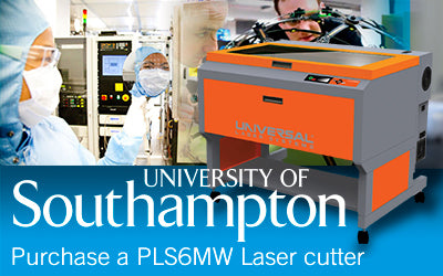 University of Southampton purchase PLS6MW Laser Cutter for their Faculty of Physical Sciences and Engineering Department