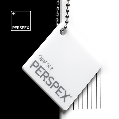 3mm/5mm Perspex® White/Opal 069