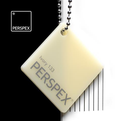 3.0mm Perspex® Ivory 133 Cast acrylic