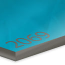 3.0mm Light Blue Plaskolite® mirrored extruded acrylic