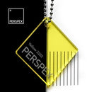 3.0mm Yellow Perspex® Transparent (ref 2202)