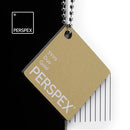 3.0mm Gold on Black Perspex® Duo 2-layer cast acrylic