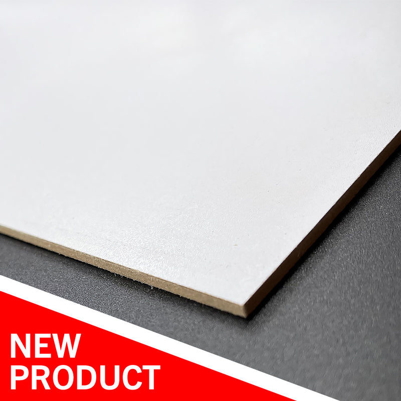 3.0mm Fusion MDF painted white 1/side