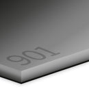 1.6mm Clear on black LaserREVERSE laser engraving laminate ref 901