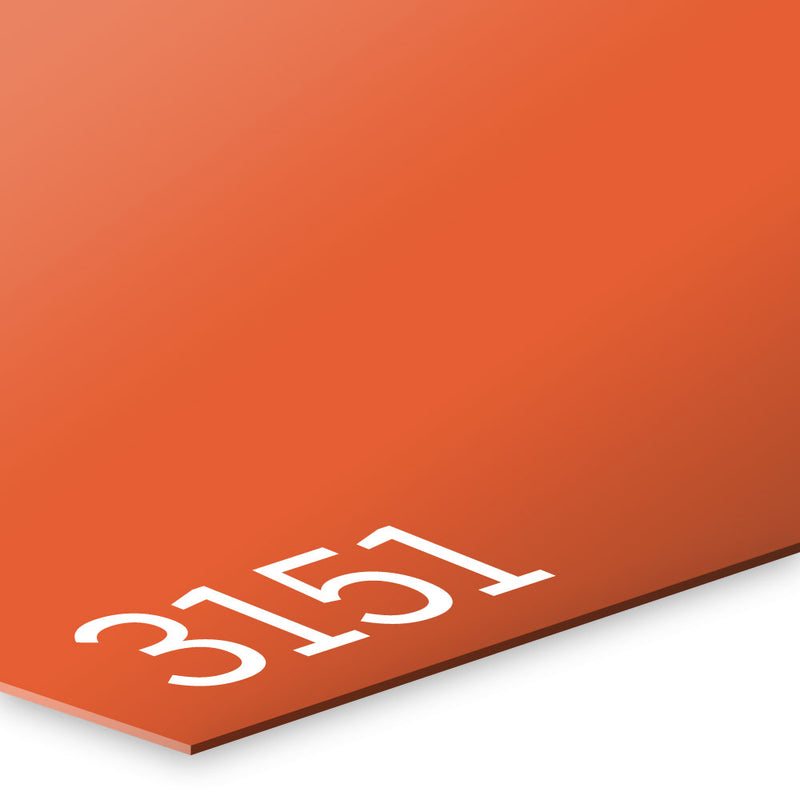 0.75mm Orange Polypropylene 3151 (107296)