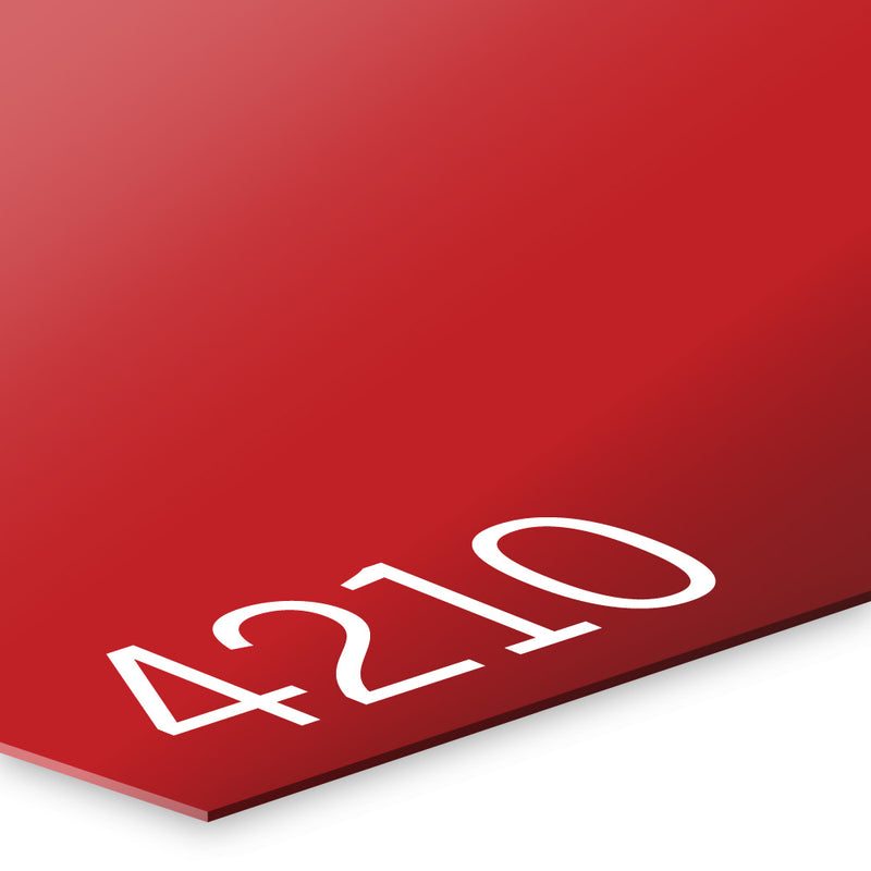 0.75mm Red Polypropylene 4210 (107298)