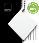 Perspex®re White Cast acrylic 100% Recycled