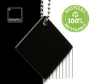 Perspex®re Black Cast acrylic 100% Recycled