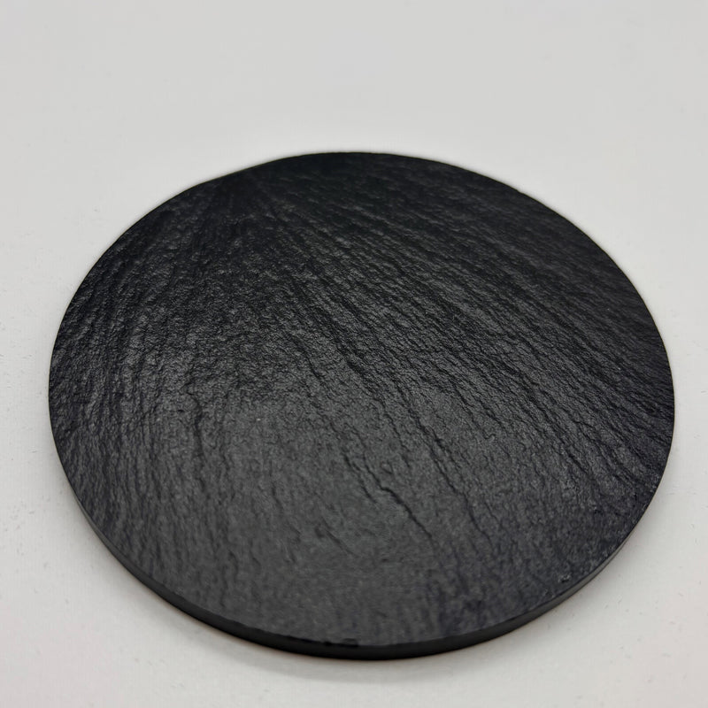 4 inch Round Slate Coaster