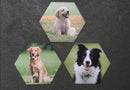 3.0mm Subli-felt Fabric Hexagon tiles (SFB)