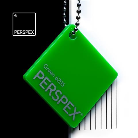 3.0mm Green (light green) Perspex® cast acrylic