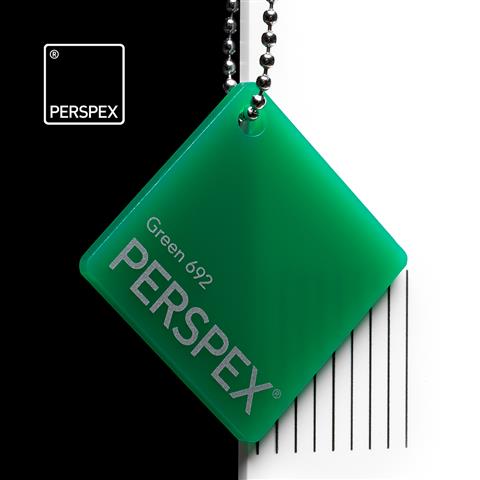 3.0mm Green (dark green) Perspex® cast acrylic