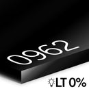 Black Perspex® cast acrylic 962