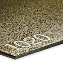 3.0mm Gold glitter acrylic