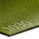 3.0mm Lime Green glitter acrylic