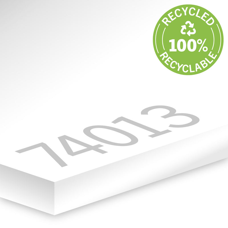 White 74013 100% recycled acrylic