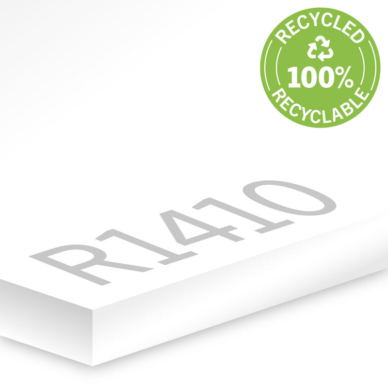 Perspex®re White Cast acrylic 100% Recycled