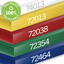 Sample of the 5 colours included in a rainbow pack