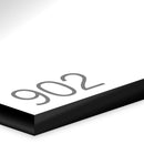 1.6mm/3.0mm White (matt) on black laser engraving laminate ref 902