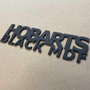 3.0mm Laser grade BLACK MDF